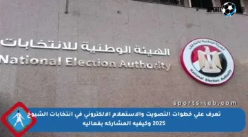تعرف على خطوات التصويت والاستعلام الإلكتروني في انتخابات الشيوخ 2025 وكيفية المشاركة بفعالية